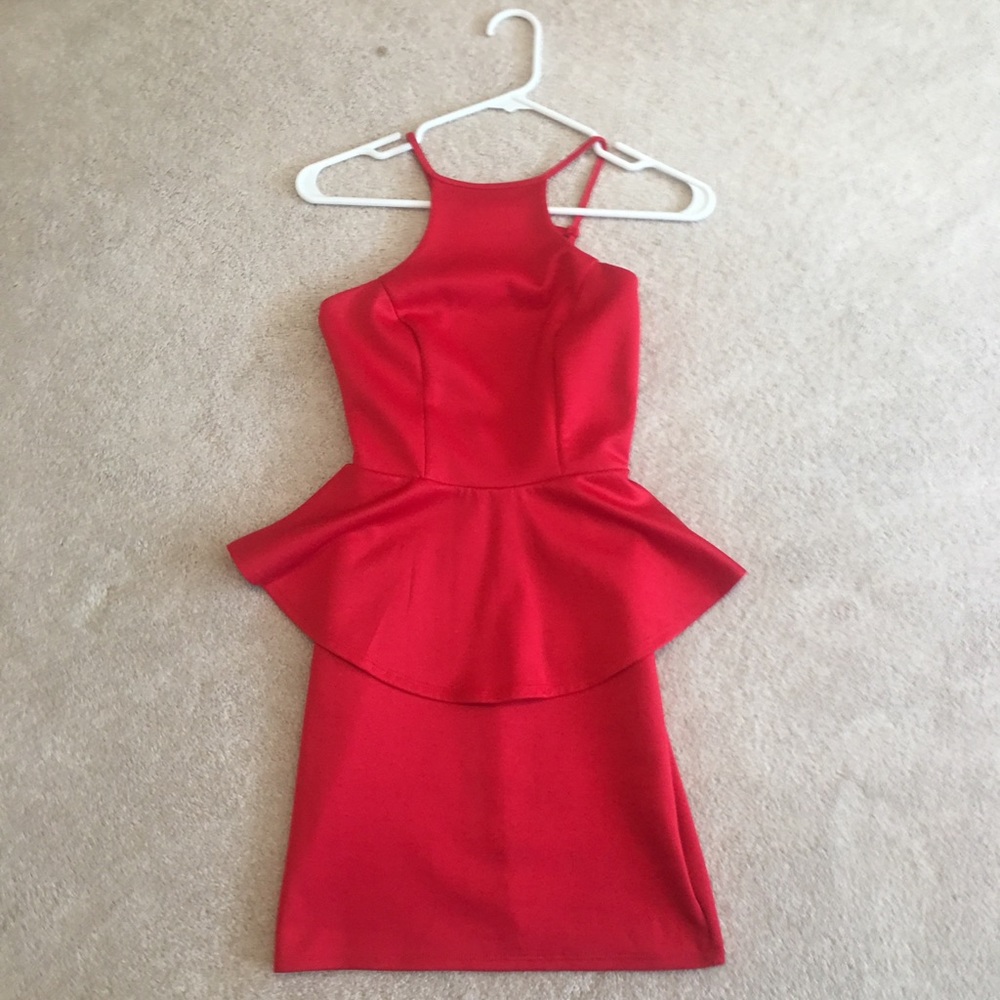 Formal Peplum Dress